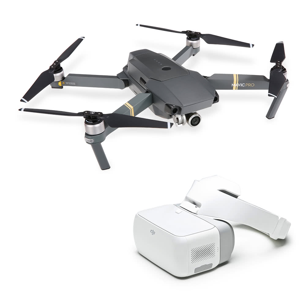 DJI Mavic Pro RC Quadcopter with DJI Goggles