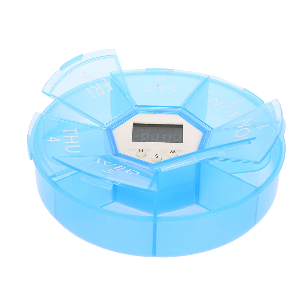 Pill Box Timer 7Day Pills Reminder (end 2/20/2018 615 PM)