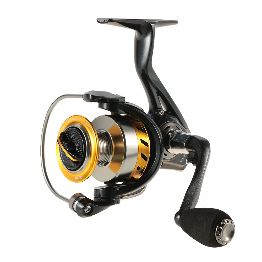 9+1 Ball Bearings Spinning Reel Lightweight Ultra Smooth Spinning Fishing Reel Left/Right Interchangeable Collapsible Handle 2000/3000/4000/5000 Series
