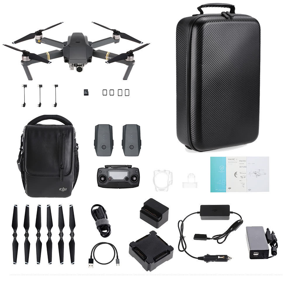 $50 OFF DJI Mavic Pro Fly More Combo with Shoulderbag,free shipping $1269.99(Code:TT0083) from TOMTOP Technology Co., Ltd