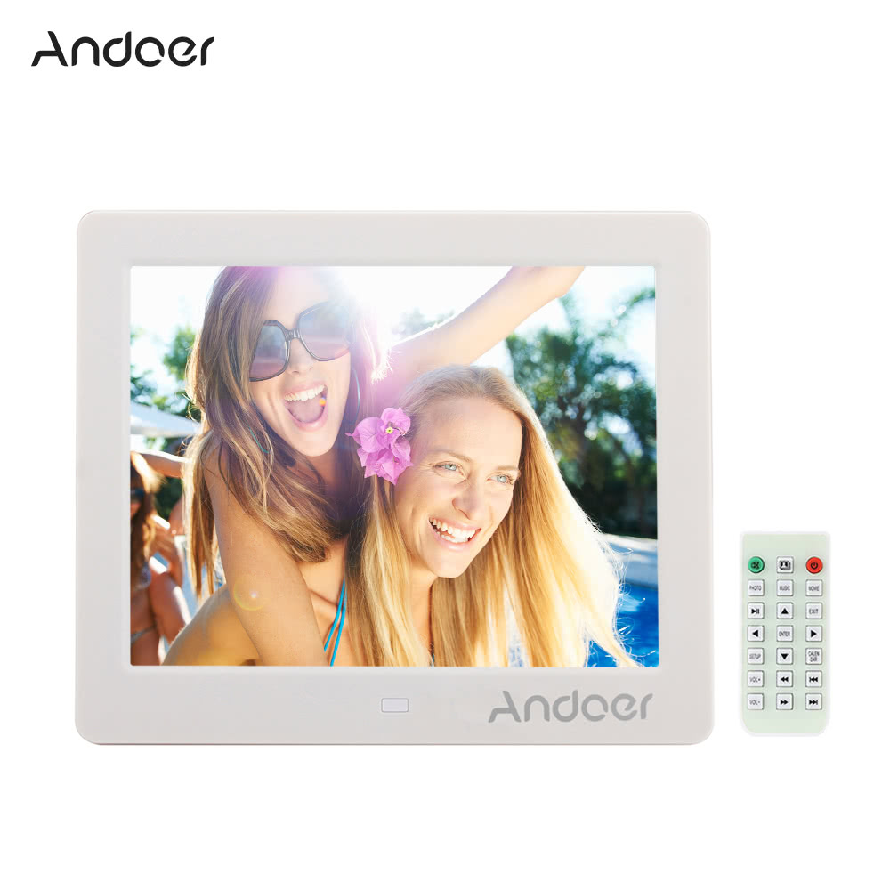 $5 OFF Andoer 8&quot; LCD Picture Frame Album,free shipping $35.59(Code:DPPF5) from TOMTOP Technology Co., Ltd