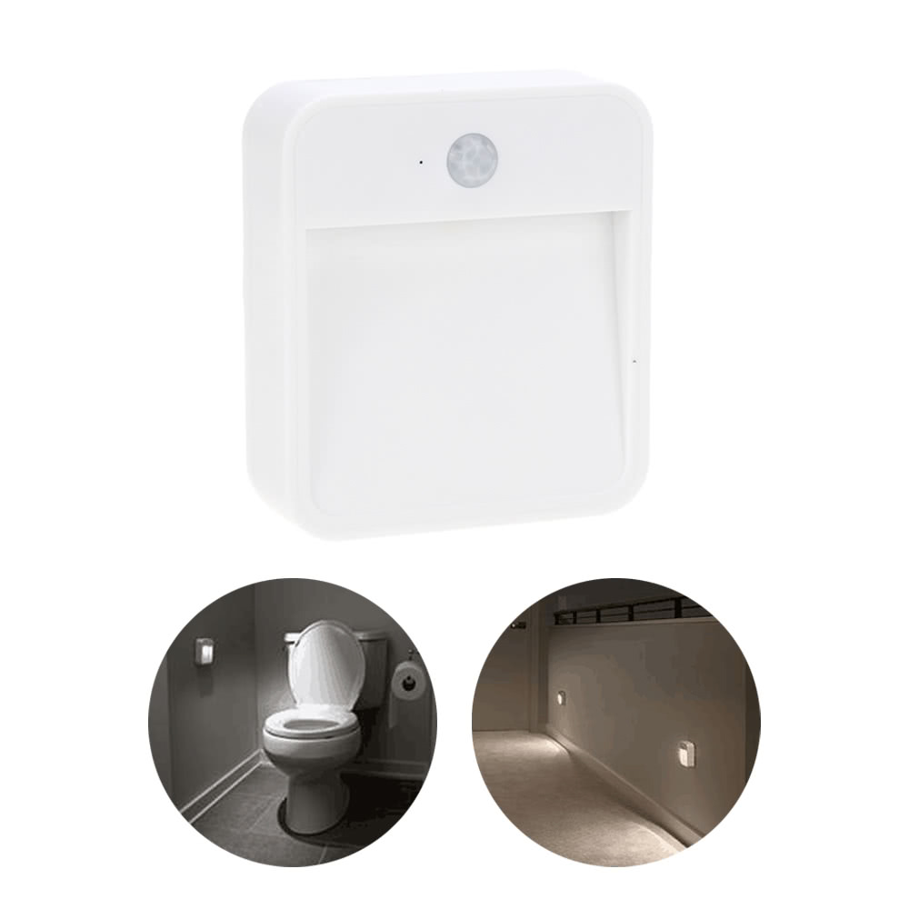 Bathroom Night Light battery powered motion sensor led light portable wide- angled Bathroom Night Light battery powered motion sensor led light portable wide- angled