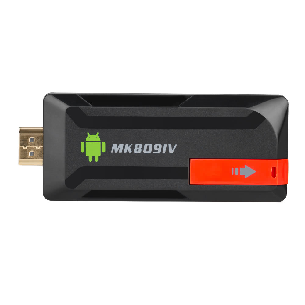 MK809 IV Android 5.1.1 TV KODI 16.1 Dongle RK3229 Quad Core 2G / 8G UHD 4K HD 3D Mini PC H.265 WiFi Miracast DLNA Smart Media Player US Plug