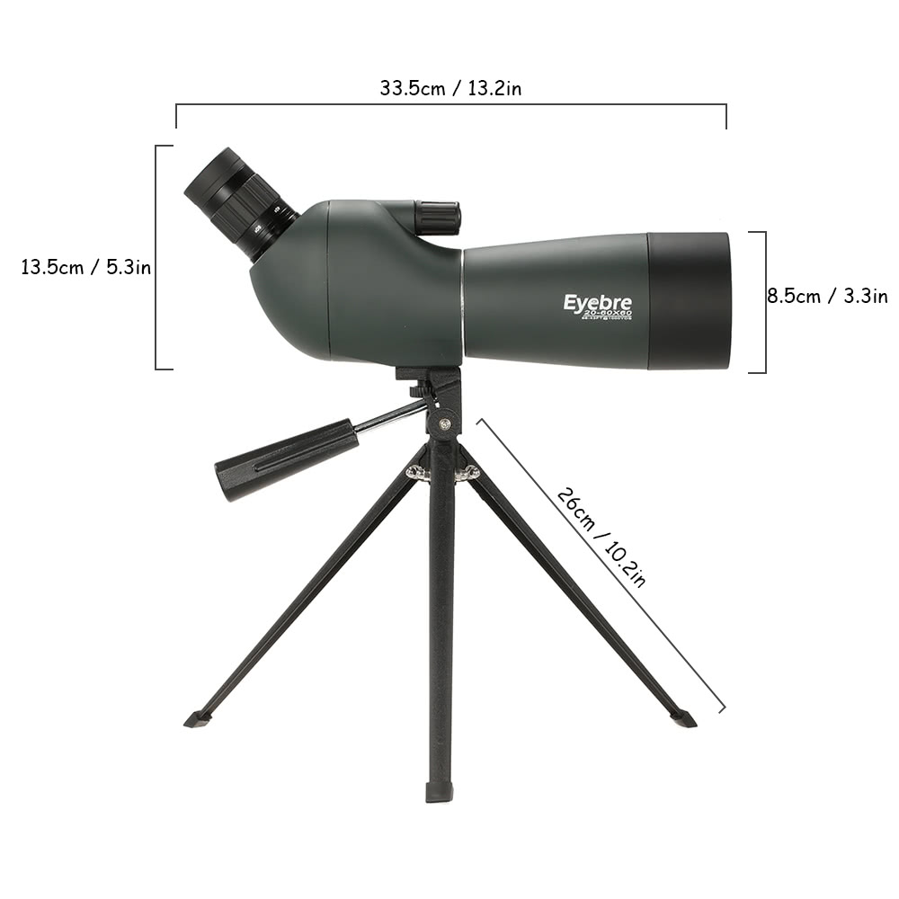 $8 OFF 20-60x60 Angled Waterproof Spotting Scope,free shipping $51.99(Code:AWSSYQ) from TOMTOP Technology Co., Ltd