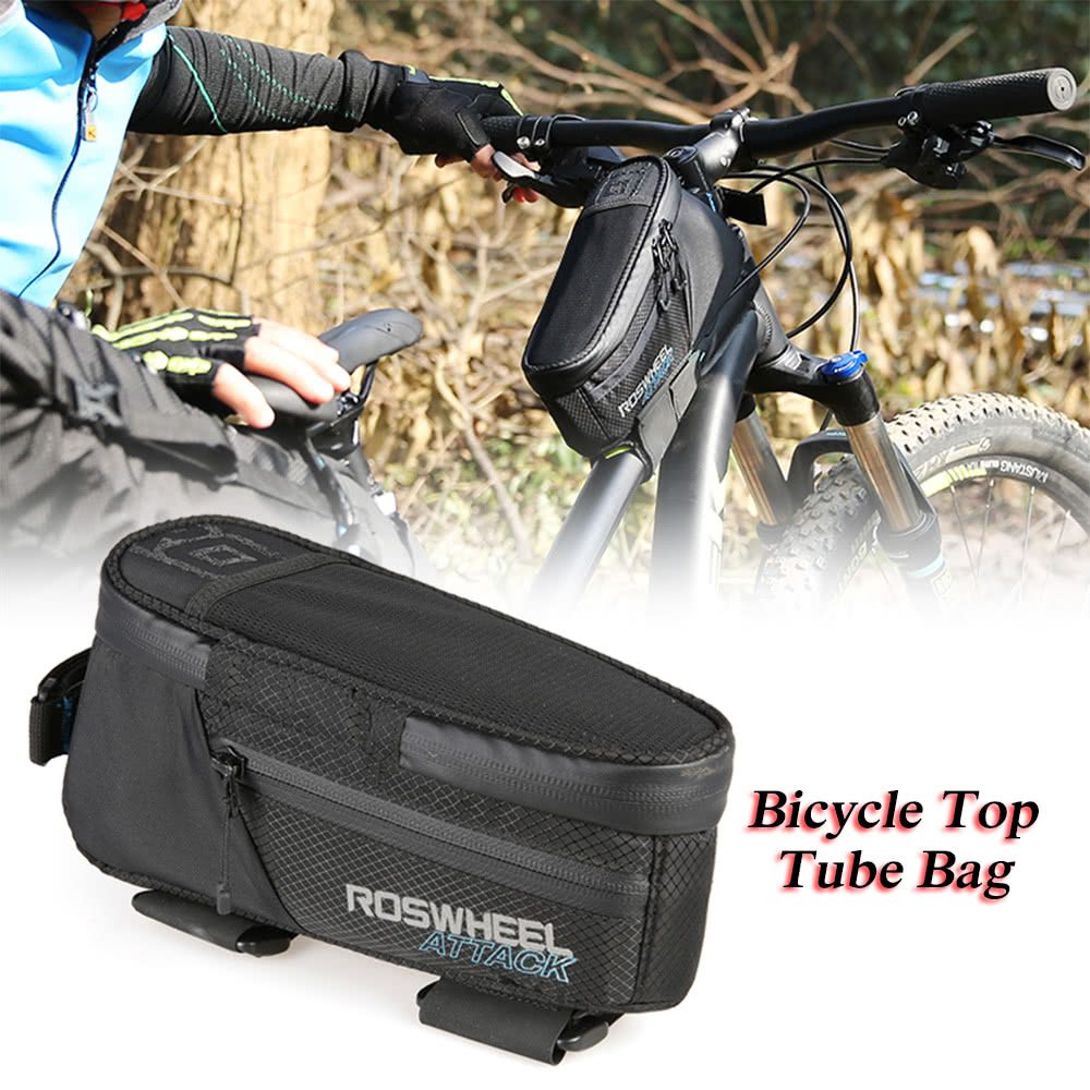 ROSWHEEL Bicycle Top Tube Bag Water Resistant Bike Bicycle Sales Online