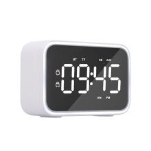 G20E Wireless Bluetooth 5.0 Speaker Alarm Clock Night Lamp FM Radio MP3 Player Support TF Card U Disk Line In Hands-free with Mic 