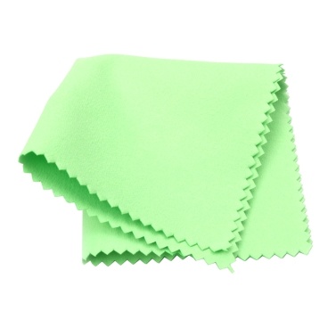 Musical Instruments Cleaning Polishing Cloth 15cm*15cm Size Double-Sided Soft Microfiber Cloth