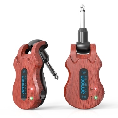 ammoon 5.8GHz Wireless Guitar System (transmitter + receiver)