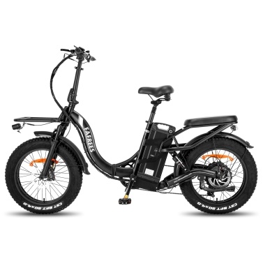 FAFREES F20 X-Max Folding Electric Bike 20*4.0 inch Fat Tire 750W Brushless Motor 48V 30AH Samsung Battery 180-200km Max Range Tri