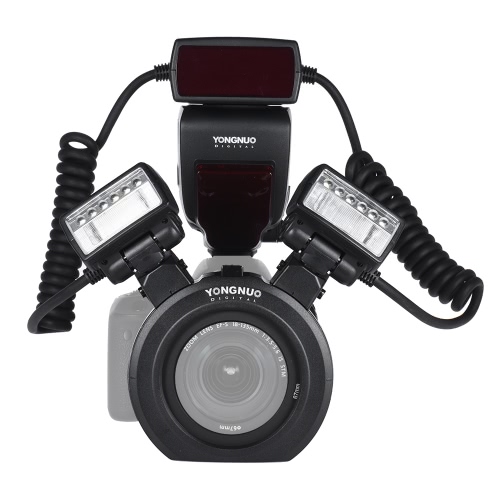 YONGNUO YN24EX E-TTL Macro Flash Speedlite 5600K with 2pcs Flash Heads and 4pcs Adapter Rings for Canon EOS 1Dx 5D3 6D 7D 70D 80D Cameras от Tomtop.com INT YONGNUO YN24EX E-TTL Macro Flash Speedlite 5600K with 2pcs Flash Heads and 4pcs Adapter Rings for Canon EOS 1Dx 5D3 6D 7D 70D 80D Cameras от Tomtop.com INT