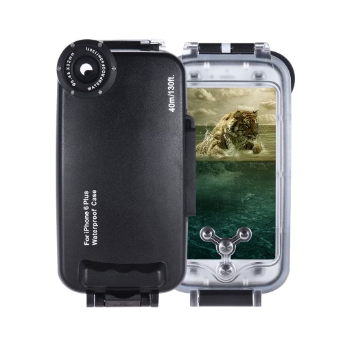Mobile Phone Smartphone Waterproof Diving Housing Protective Case Cover Underwater 40M/ 130ft for iPhone 6 от Tomtop.com INT Mobile Phone Smartphone Waterproof Diving Housing Protective Case Cover Underwater 40M/ 130ft for iPhone 6 от Tomtop.com INT