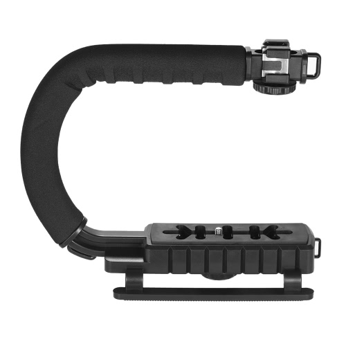 3 Shoe Mounts U/C Shaped Bracket Holder Handle Handheld Video Action Stabilizer Grip for iPhone 7 Plus 6s 6 Plus for Canon Nikon Sony DSLR Camera Camcorder от Tomtop.com INT 3 Shoe Mounts U/C Shaped Bracket Holder Handle Handheld Video Action Stabilizer Grip for iPhone 7 Plus 6s 6 Plus for Canon Nikon Sony DSLR Camera Camcorder от Tomtop.com INT