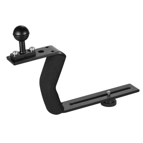 Aluminum Alloy Diving Photography Handle Bracket with 1/4" Screw for Underwater Camera Phone Housing от Tomtop.com INT Aluminum Alloy Diving Photography Handle Bracket with 1/4" Screw for Underwater Camera Phone Housing от Tomtop.com INT