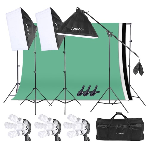 Andoer Photo Studio Lighting Kit от Tomtop.com INT Andoer Photo Studio Lighting Kit от Tomtop.com INT