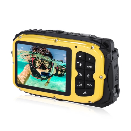 16MP 2.7" LCD Waterproof Digital Video Camera Mini Camcorder DV Underwater Max 10M Diving 8X Digital Zooming Face Detection от Tomtop.com INT 16MP 2.7" LCD Waterproof Digital Video Camera Mini Camcorder DV Underwater Max 10M Diving 8X Digital Zooming Face Detection от Tomtop.com INT