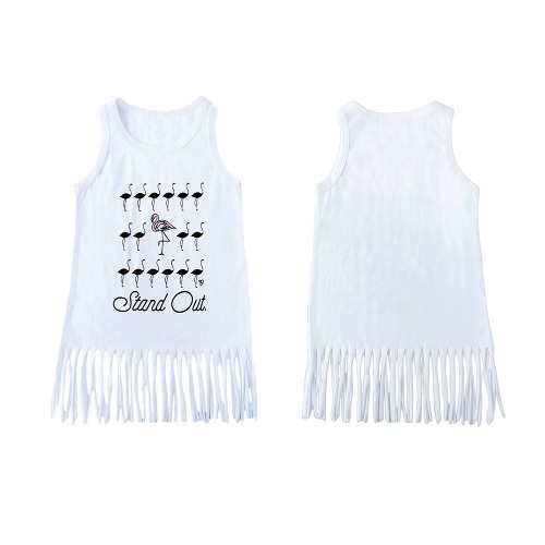 New Unisex Baby Boy Girl Summer Tee Round Neck Sleeveless Cartoon Print Tassel Long Vest Tee White от Tomtop.com INT New Unisex Baby Boy Girl Summer Tee Round Neck Sleeveless Cartoon Print Tassel Long Vest Tee White от Tomtop.com INT