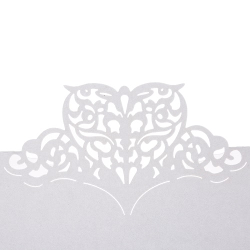 50Pcs Romantic Table Mark Carved Pattern Name Place Card for Wedding Birthday Banquet Decoration от Tomtop.com INT 50Pcs Romantic Table Mark Carved Pattern Name Place Card for Wedding Birthday Banquet Decoration от Tomtop.com INT