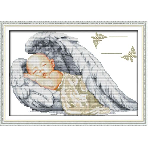 DIY Handmade Needlework Counted Cross Stitch Set Embroidery Kit 14CT Little Angel Pattern Cross-Stitching 51 * 36cm Home Decoration от Tomtop.com INT DIY Handmade Needlework Counted Cross Stitch Set Embroidery Kit 14CT Little Angel Pattern Cross-Stitching 51 * 36cm Home Decoration от Tomtop.com INT
