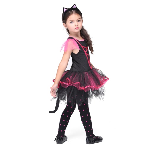 Festnight Fun & Fancy Princess Costumes Christmas Day Halloween Girls Dress Cat Suit Cute Catwoman Cosplay Costume Party Clothes от Tomtop.com INT Festnight Fun & Fancy Princess Costumes Christmas Day Halloween Girls Dress Cat Suit Cute Catwoman Cosplay Costume Party Clothes от Tomtop.com INT
