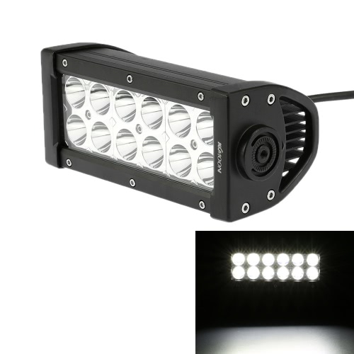 KKmoon 36W LED Car Work Light Bar 6.3 Inch 2700LM Spot Beam for Jeep 4x4 Offroad ATV Truck SUV 12V 24V от Tomtop.com INT KKmoon 36W LED Car Work Light Bar 6.3 Inch 2700LM Spot Beam for Jeep 4x4 Offroad ATV Truck SUV 12V 24V от Tomtop.com INT