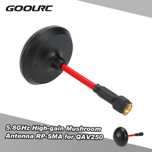 GoolRC 5.8GHz High-gain Mushroom Antenna RP-SMA for QAV250 FPV Racing Quadcopter от Tomtop.com INT GoolRC 5.8GHz High-gain Mushroom Antenna RP-SMA for QAV250 FPV Racing Quadcopter от Tomtop.com INT