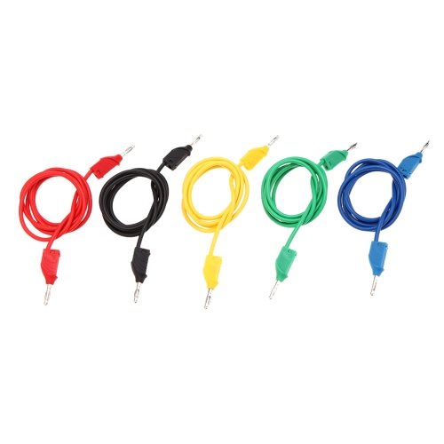 GoolRC Universial 5 Colors Closed Anti-static 3mm Jack Male Banana Clip to Jack Male Banana Clip 1m Silicone Test Supportive Cable от Tomtop.com INT GoolRC Universial 5 Colors Closed Anti-static 3mm Jack Male Banana Clip to Jack Male Banana Clip 1m Silicone Test Supportive Cable от Tomtop.com INT