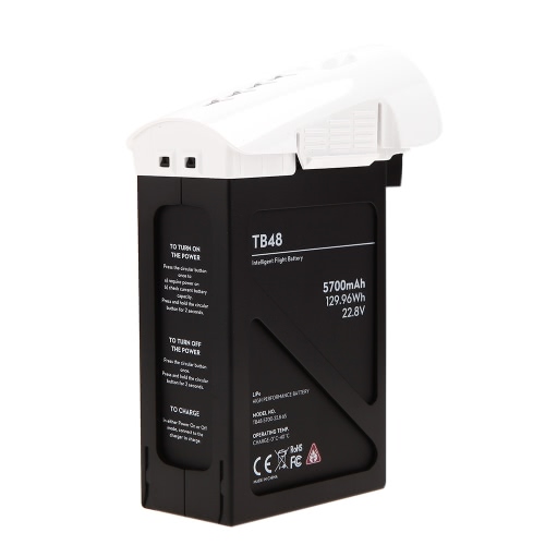 Original DJI TB48 22.8V 5700mAh 6S Intelligent Flight Battery for DJI Inspire 1 от Tomtop.com INT Original DJI TB48 22.8V 5700mAh 6S Intelligent Flight Battery for DJI Inspire 1 от Tomtop.com INT