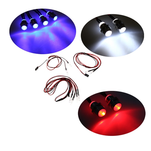 GoolRC Upgrade Parts 5mm Blue White Red Color LED Headlight Taillamps Flashing Light Set for HSP RC Cars от Tomtop.com INT GoolRC Upgrade Parts 5mm Blue White Red Color LED Headlight Taillamps Flashing Light Set for HSP RC Cars от Tomtop.com INT