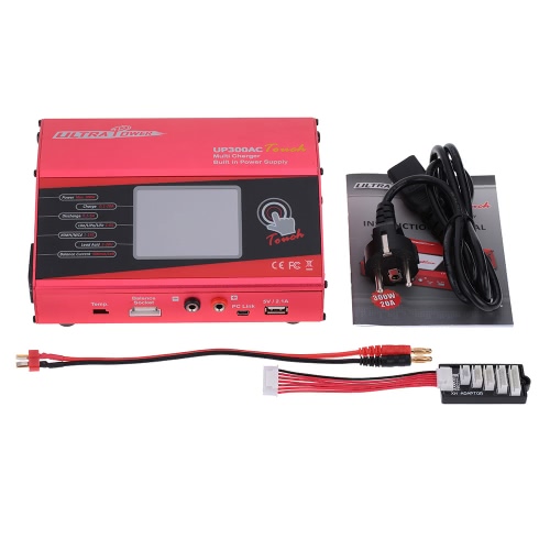 Ultra Power UP300AC Touch 300W LiIo/LiPo/LiFe/NiMH/NiCD Battery Touch Screen Charger/Discharger от Tomtop.com INT Ultra Power UP300AC Touch 300W LiIo/LiPo/LiFe/NiMH/NiCD Battery Touch Screen Charger/Discharger от Tomtop.com INT
