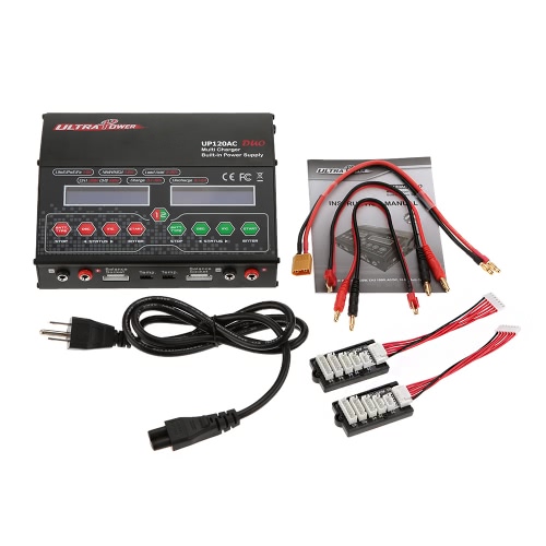Ultra Power UP120AC DUO 120W/120W LiIo/LiPo/LiFe/NiMH/NiCD Battery Multi Balance Charger/Discharger от Tomtop.com INT Ultra Power UP120AC DUO 120W/120W LiIo/LiPo/LiFe/NiMH/NiCD Battery Multi Balance Charger/Discharger от Tomtop.com INT