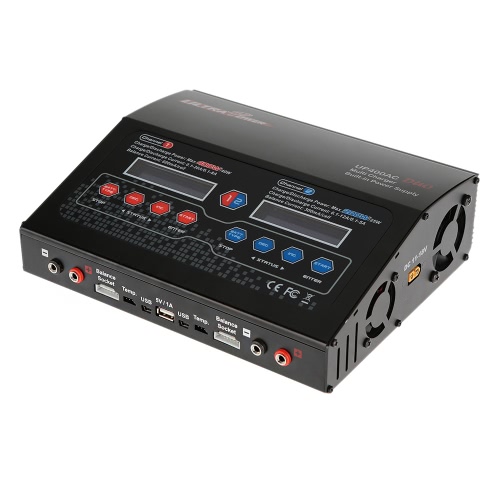 Ultra Power UP400AC DUO 400W LiIo/LiPo/LiFe/NiMH/NiCD Battery Multi Balance Charger/Discharger от Tomtop.com INT Ultra Power UP400AC DUO 400W LiIo/LiPo/LiFe/NiMH/NiCD Battery Multi Balance Charger/Discharger от Tomtop.com INT