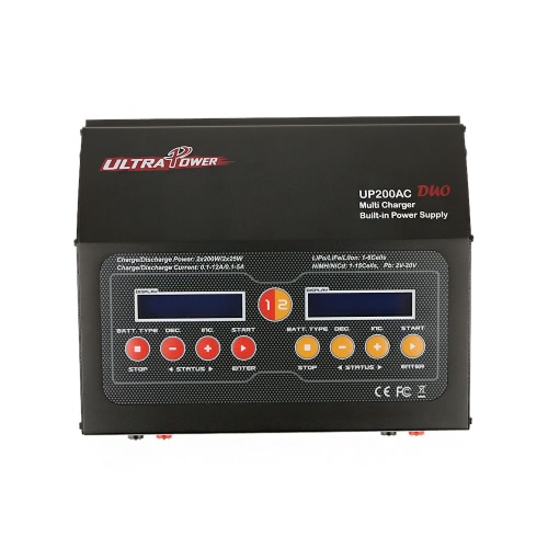 Ultra Power UP200AC DUO 2*200W 400W LiIo/LiPo/LiFe/NiMH/NiCD Battery Multi Balance Charger/Discharger от Tomtop.com INT Ultra Power UP200AC DUO 2*200W 400W LiIo/LiPo/LiFe/NiMH/NiCD Battery Multi Balance Charger/Discharger от Tomtop.com INT