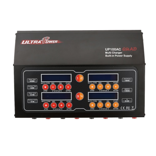 Ultra Power UP100AC QUAD 4*100W LiIo/LiPo/LiFe/NiMH/NiCD Battery Multi Balance Charger/Discharger от Tomtop.com INT Ultra Power UP100AC QUAD 4*100W LiIo/LiPo/LiFe/NiMH/NiCD Battery Multi Balance Charger/Discharger от Tomtop.com INT