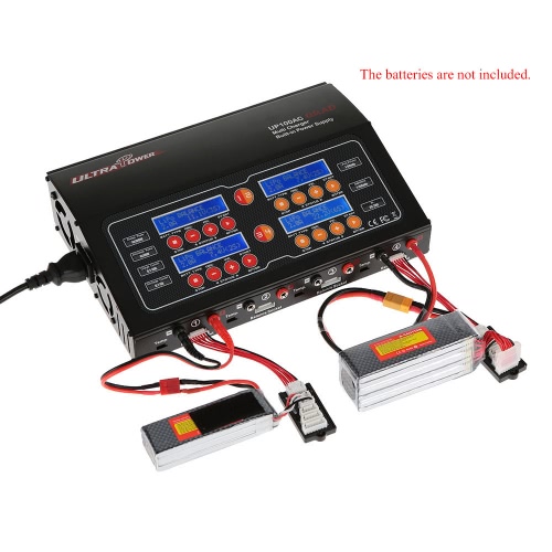 Ultra Power UP100AC QUAD 4*100W LiIo/LiPo/LiFe/NiMH/NiCD Battery Multi Balance Charger/Discharger от Tomtop.com INT Ultra Power UP100AC QUAD 4*100W LiIo/LiPo/LiFe/NiMH/NiCD Battery Multi Balance Charger/Discharger от Tomtop.com INT