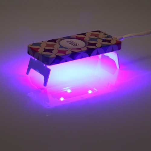 Mini LED UV Lamp 9W Professional Manicure Foldaway Personal Nail Dryer Gel Curing LED Light Timer 30s 60s 90s With USB Line Activate Hand Skin от Tomtop.com INT Mini LED UV Lamp 9W Professional Manicure Foldaway Personal Nail Dryer Gel Curing LED Light Timer 30s 60s 90s With USB Line Activate Hand Skin от Tomtop.com INT