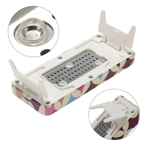 Mini LED UV Lamp 9W Professional Manicure Foldaway Personal Nail Dryer Gel Curing LED Light Timer 30s 60s 90s With USB Line Activate Hand Skin от Tomtop.com INT Mini LED UV Lamp 9W Professional Manicure Foldaway Personal Nail Dryer Gel Curing LED Light Timer 30s 60s 90s With USB Line Activate Hand Skin от Tomtop.com INT
