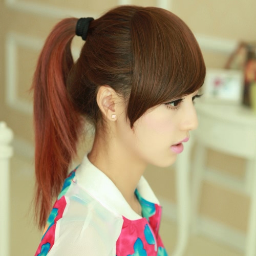 Fashion Girls Women Oblique Bang Fringe Hair Extension Inclined Hairpiece от Tomtop.com INT Fashion Girls Women Oblique Bang Fringe Hair Extension Inclined Hairpiece от Tomtop.com INT